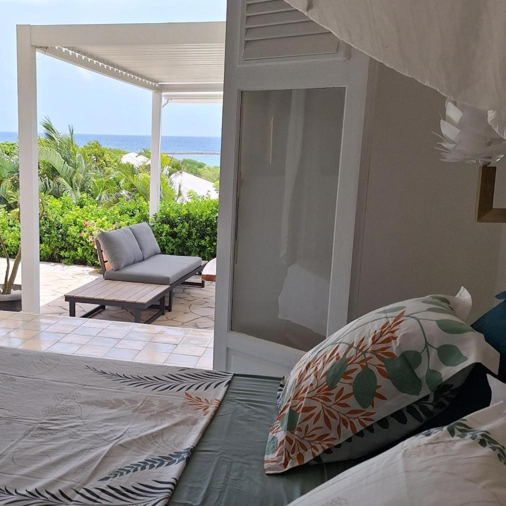Villa Muscade Guadeloupe, Piscine, Vue Mer Et Acces Plage سانت فرانسوا المظهر الخارجي الصورة